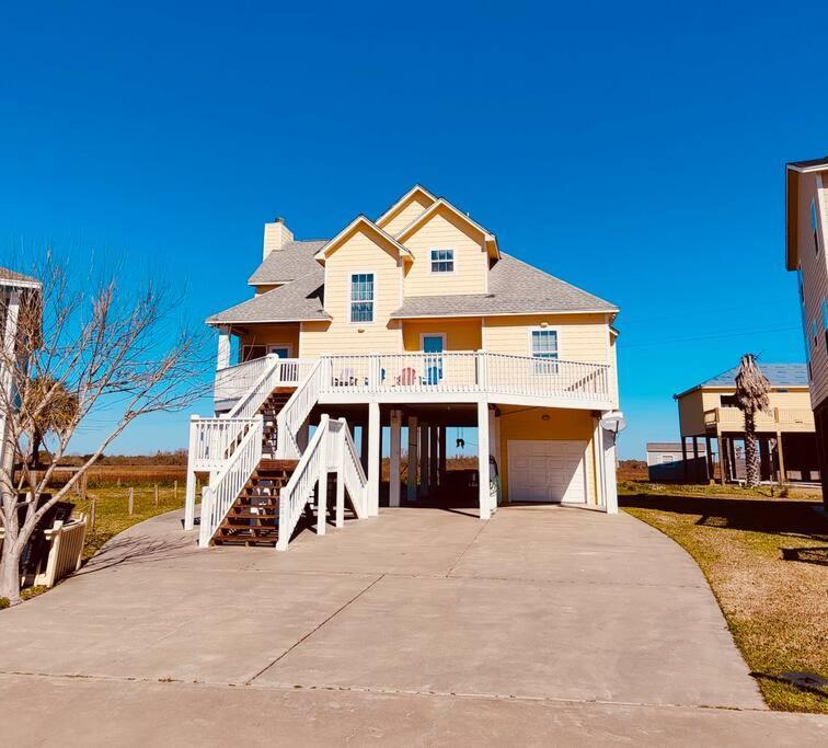 Sunny Delight - Sleeps 10 - Generous Space! Bolivar Peninsula エクステリア 写真